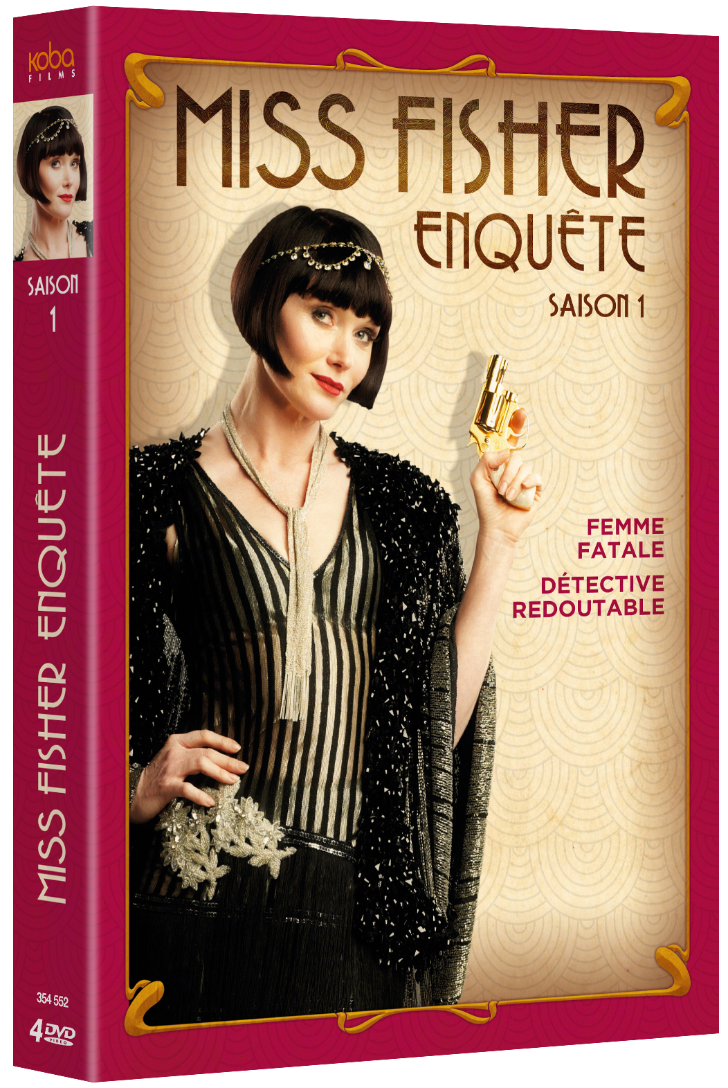 MISS FISHER ENQUETE ! - SAISON 1 (4 DVD)
