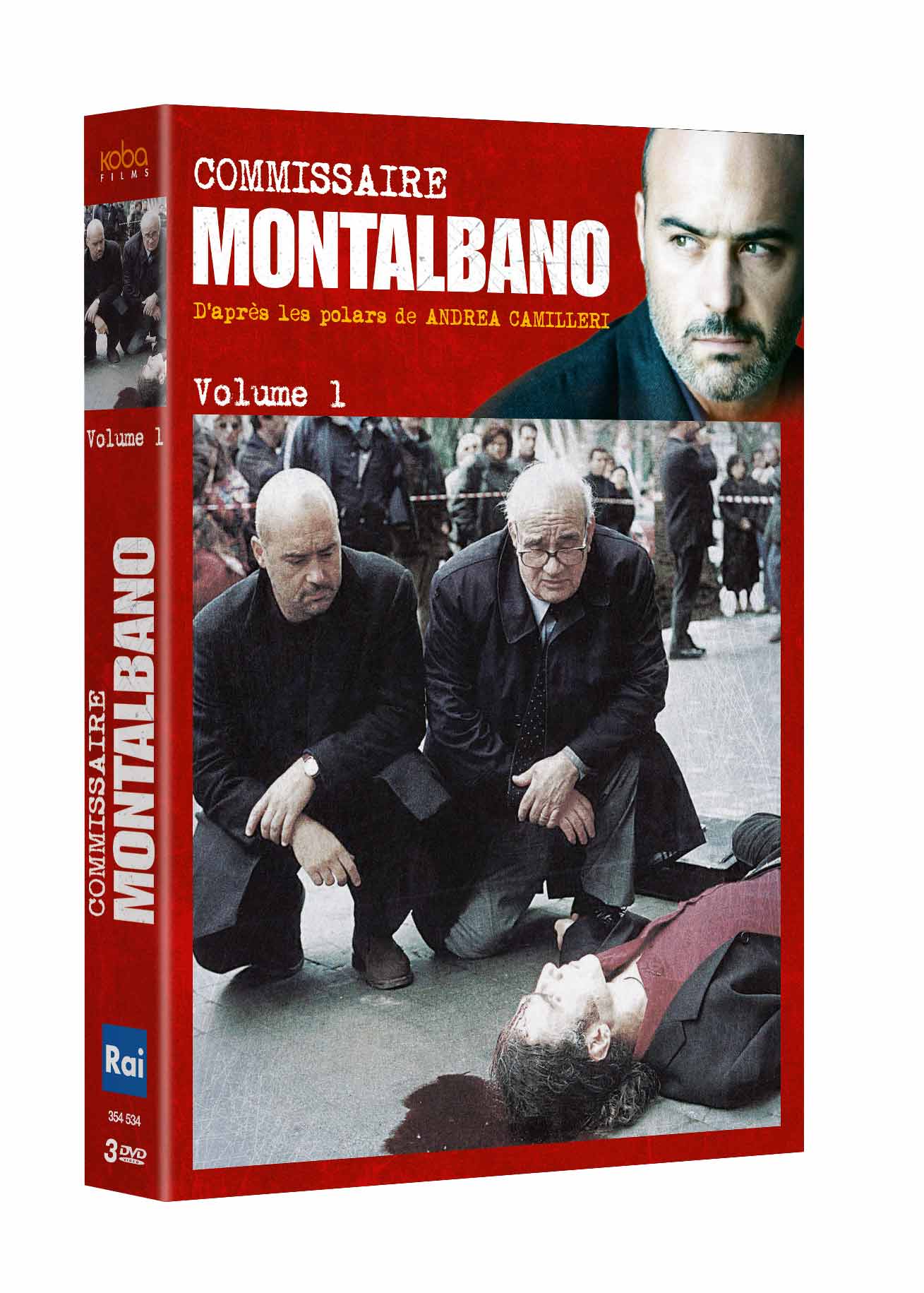 COMMISSAIRE MONTALBANO - VOLUME 1 (3 DVD)