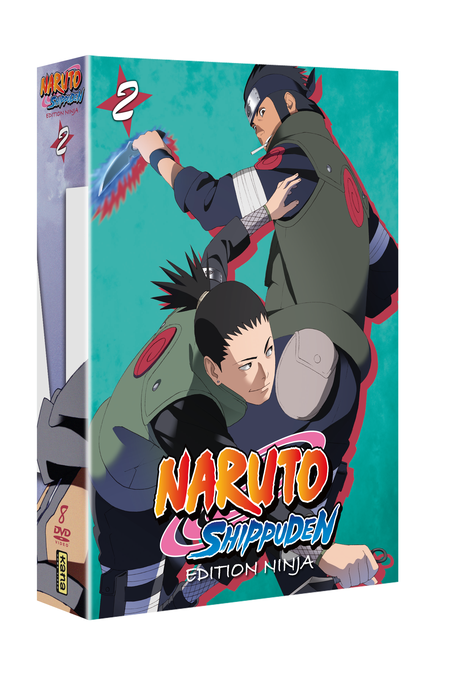 NARUTO SHIPPUDEN - EDITION NINJA COFFRET 2 - 8 DVD