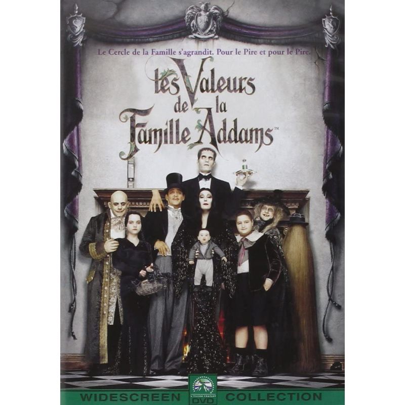 LES VALEURS DE LA FAMILLE ADDAMS - DVD - ESC Editions