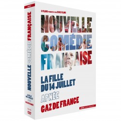 NOUVELLE COMEDIE FRANCAISE COFFRET 3 FILMS - LA FILLE DU 14 JUILLET, APNEE, GAZ DE FRANCE - DVD