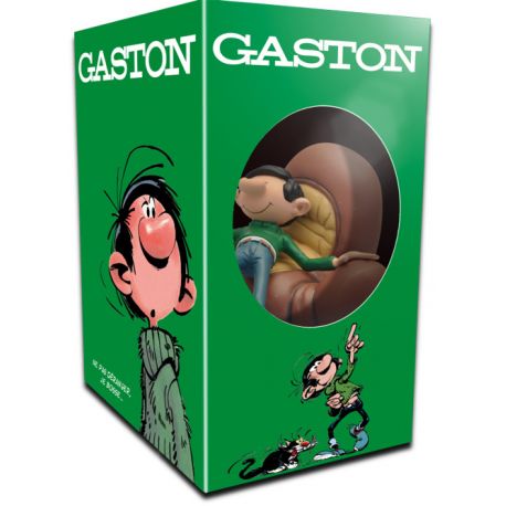 GASTON LA GAFFE INTEGRALE COFFRET 6 DVD AVEC FIGURINE
