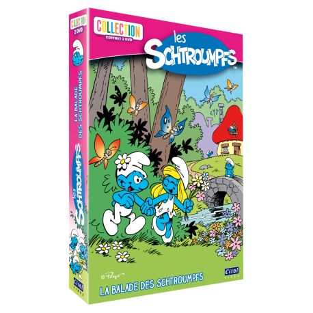LES SCHTROUMPFS, LA BALADE DES SCHTROUMPFS - COLLECTION 2 DVD