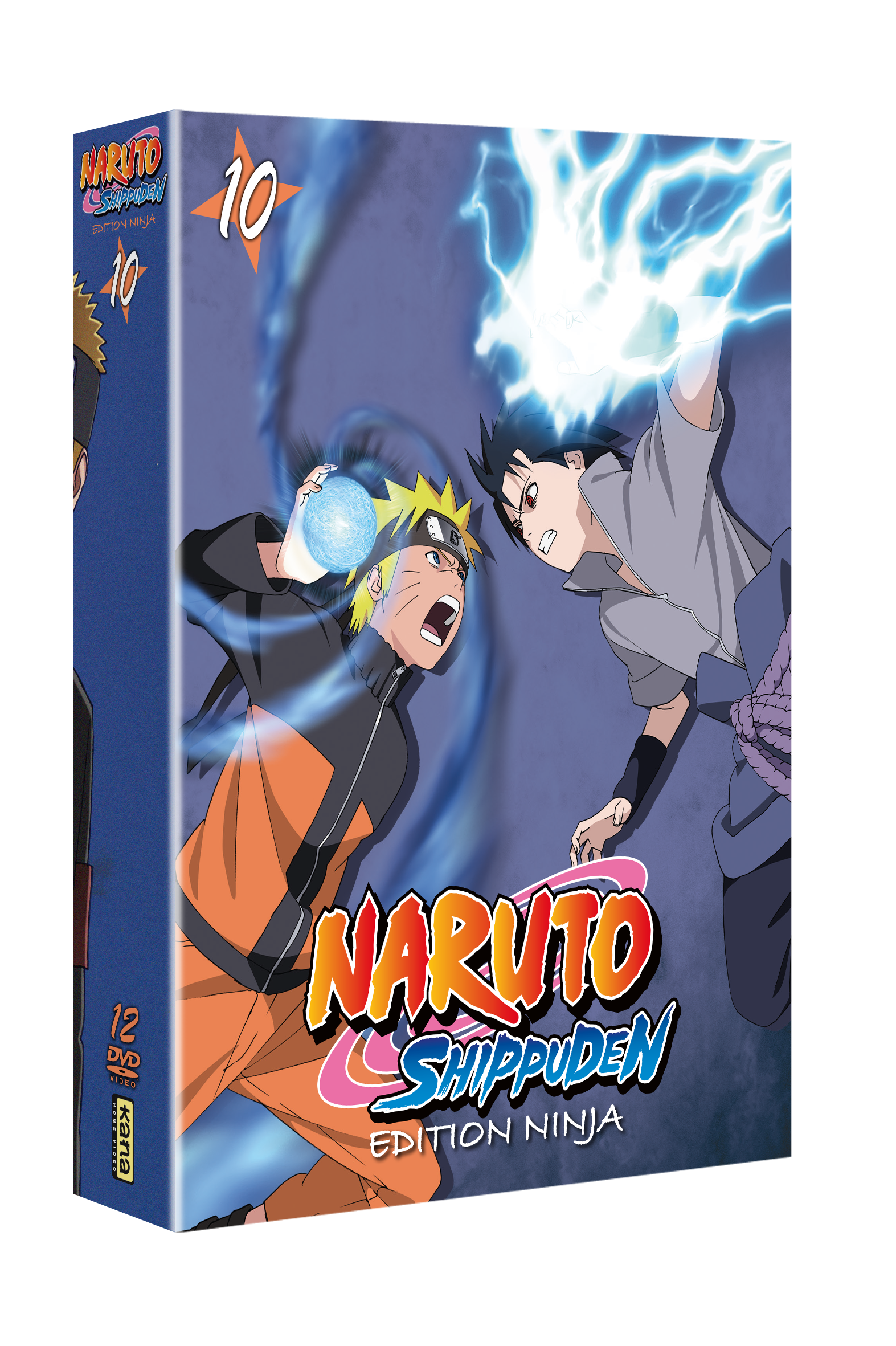 NARUTO SHIPPUDEN EDITION NINJA COFFRET 10 - 12 DVD