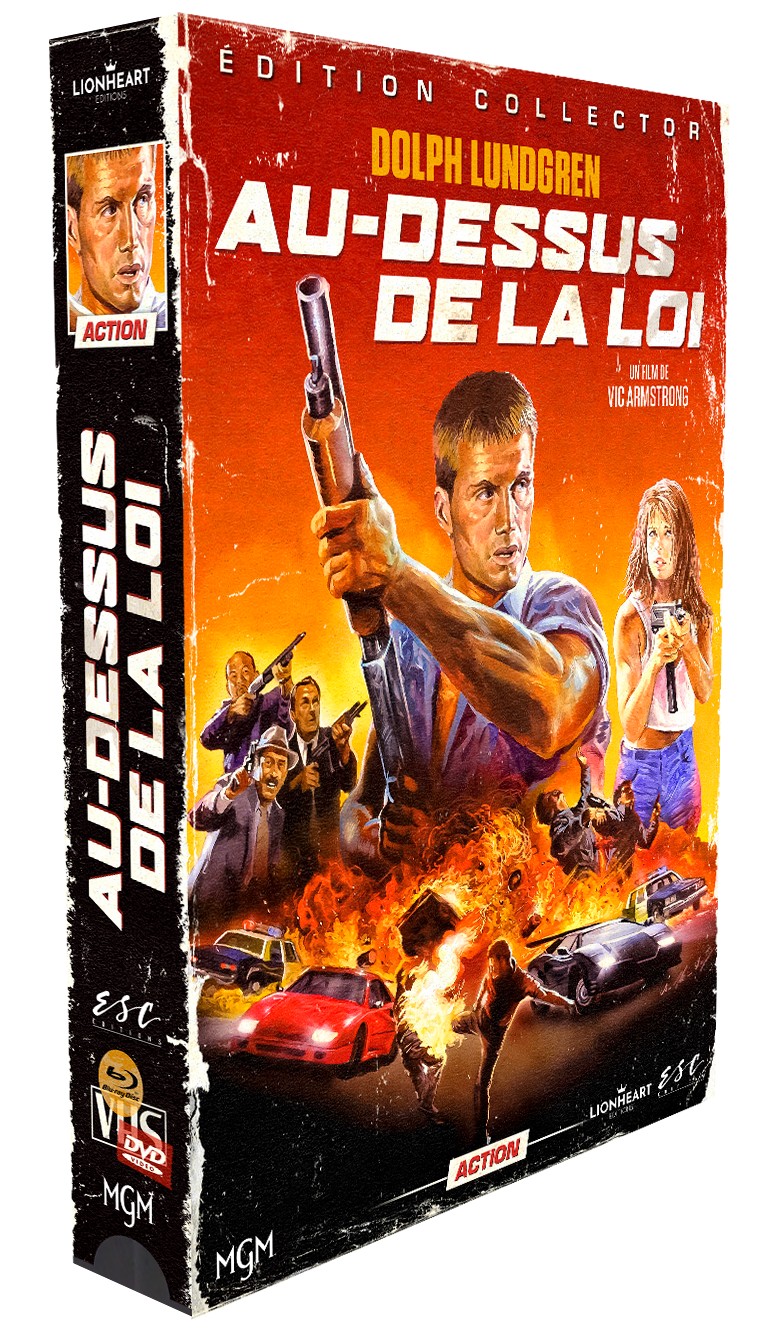 AU-DESSUS DE LA LOI (COLLECTOR VHS) - BRD + DVD