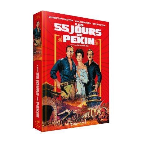 LES 55 JOURS DE PEKIN ÉDITION LIMITÉE - DVD + BRD