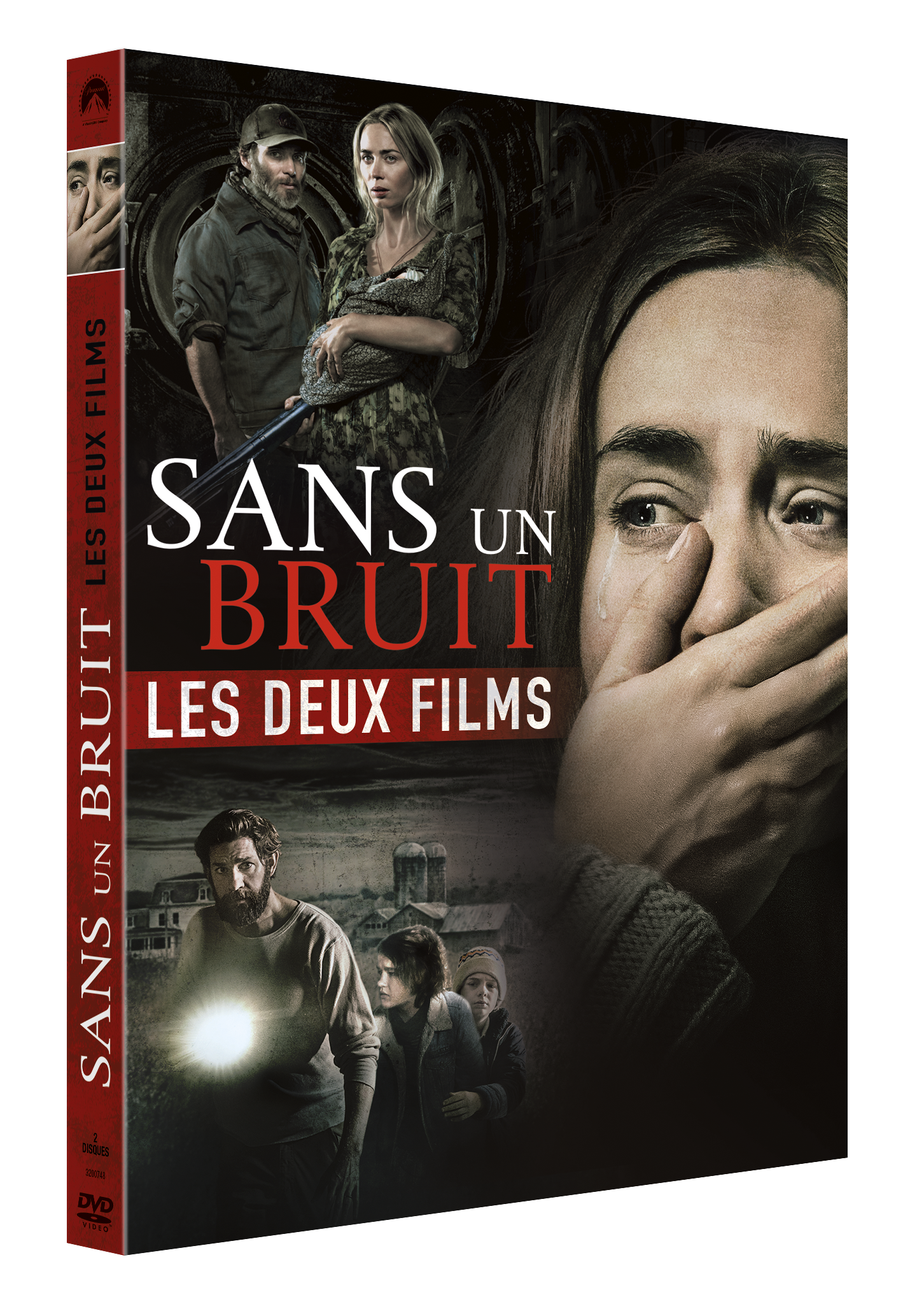 SANS UN BRUIT 1 + 2 - COFFRET 2 DVD